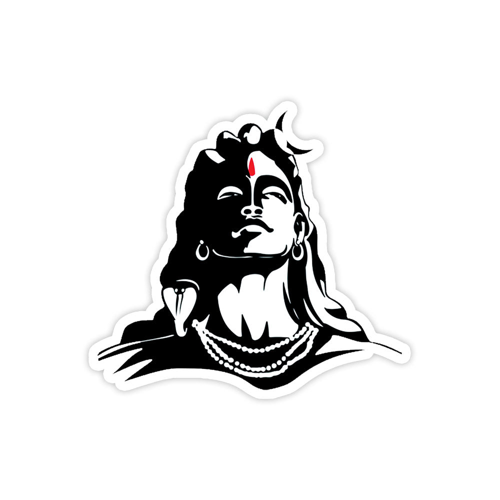 adiyogi sticker