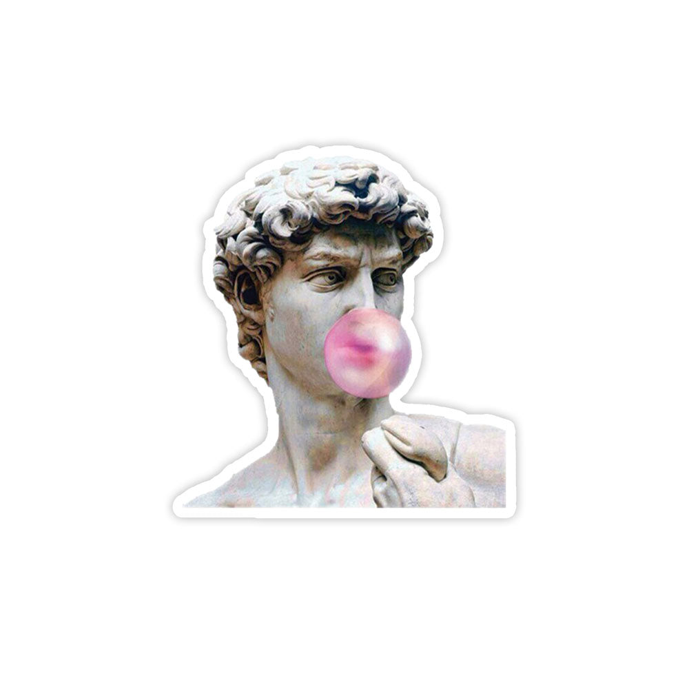 Greek Status Bubble Gum  sticker