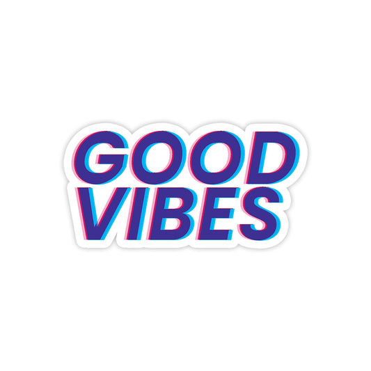 Good vibes sticker