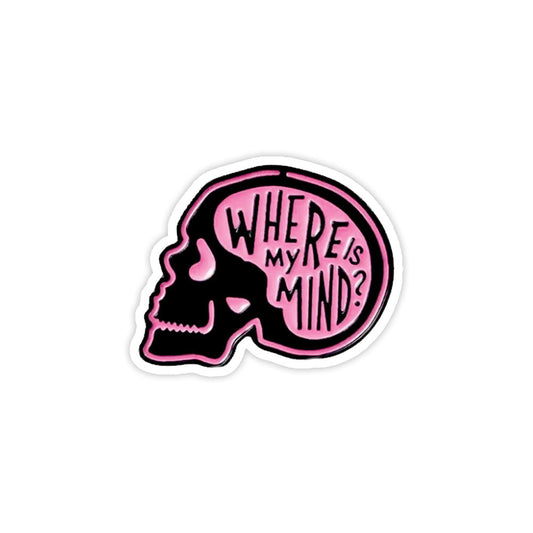 Where is my mind sticker