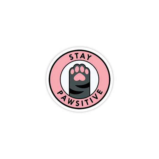 Keep Calm and Paws On Sticker