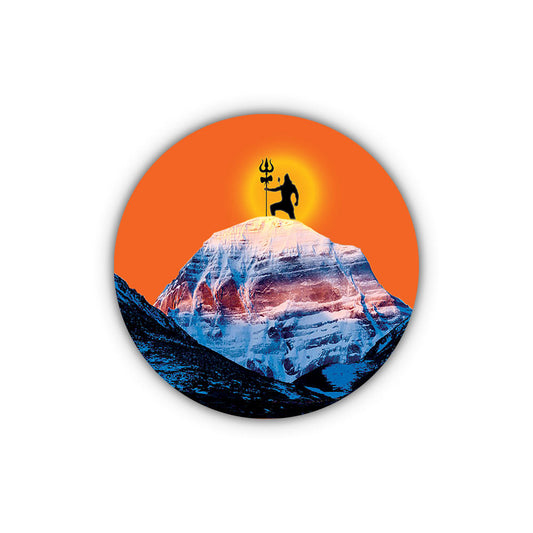 Mahadev on Kailash sticker