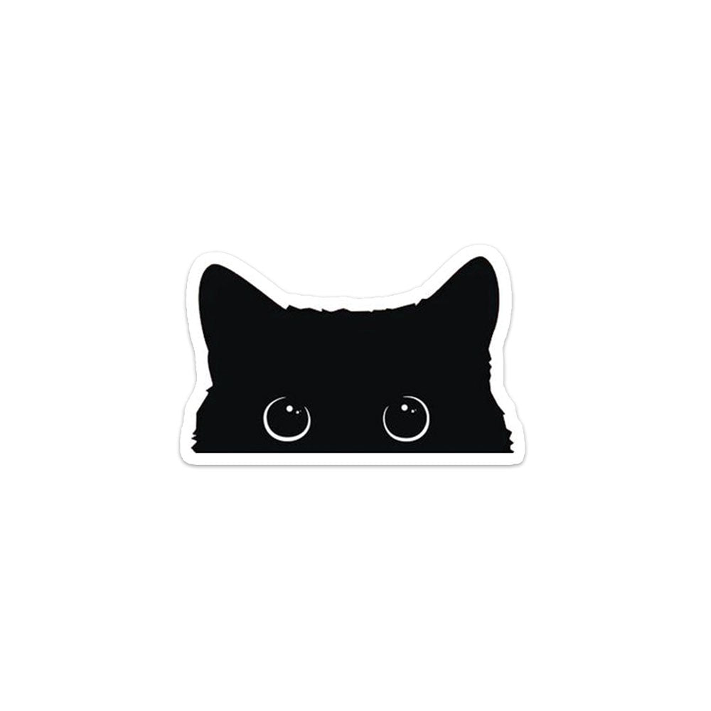 Black Cat Charm Sticker