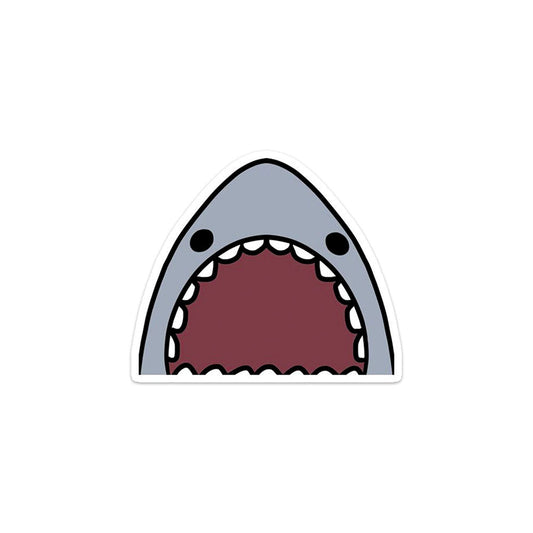 Jaws of Cuteness Sticker