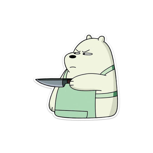 Angry Bear Sticker