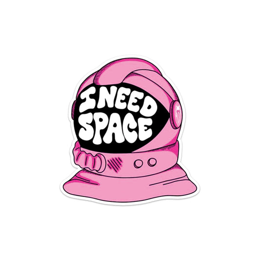 I Need Space Sticker