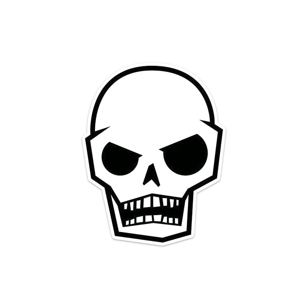 Psycho Skull Sticker