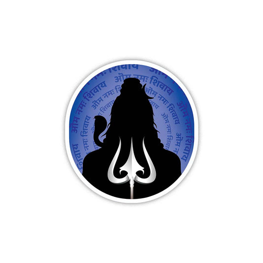 Shiva Blue Sticker