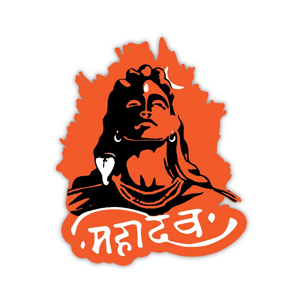 Adiyogi Mahadev Sticker