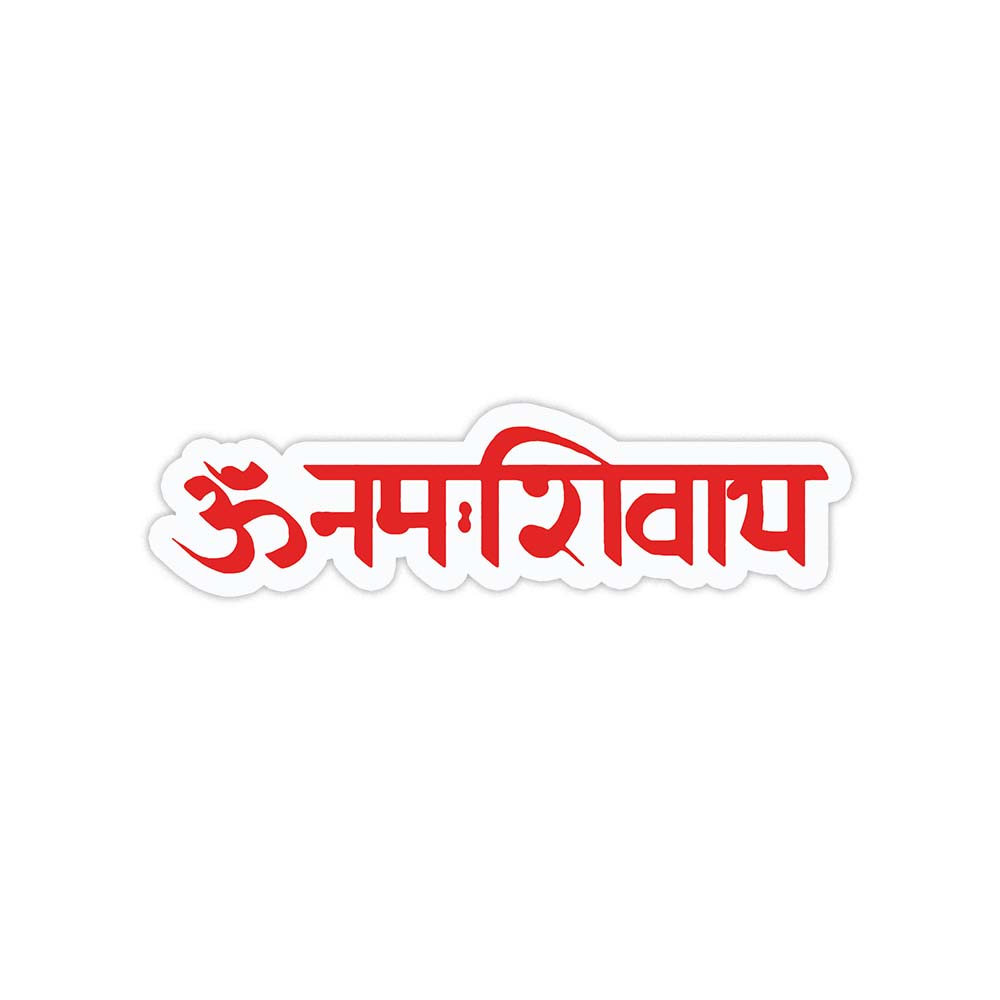 Om Namah Shivay Sticker – Fantastick