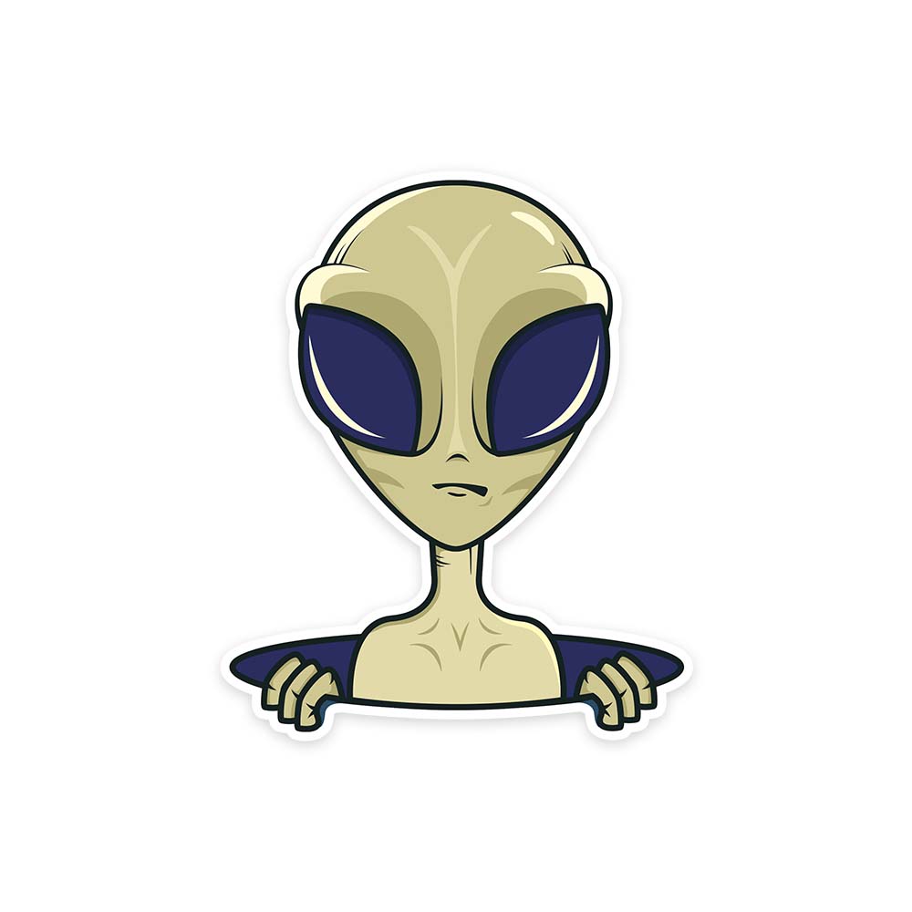 Alien Sticker – Fantastick