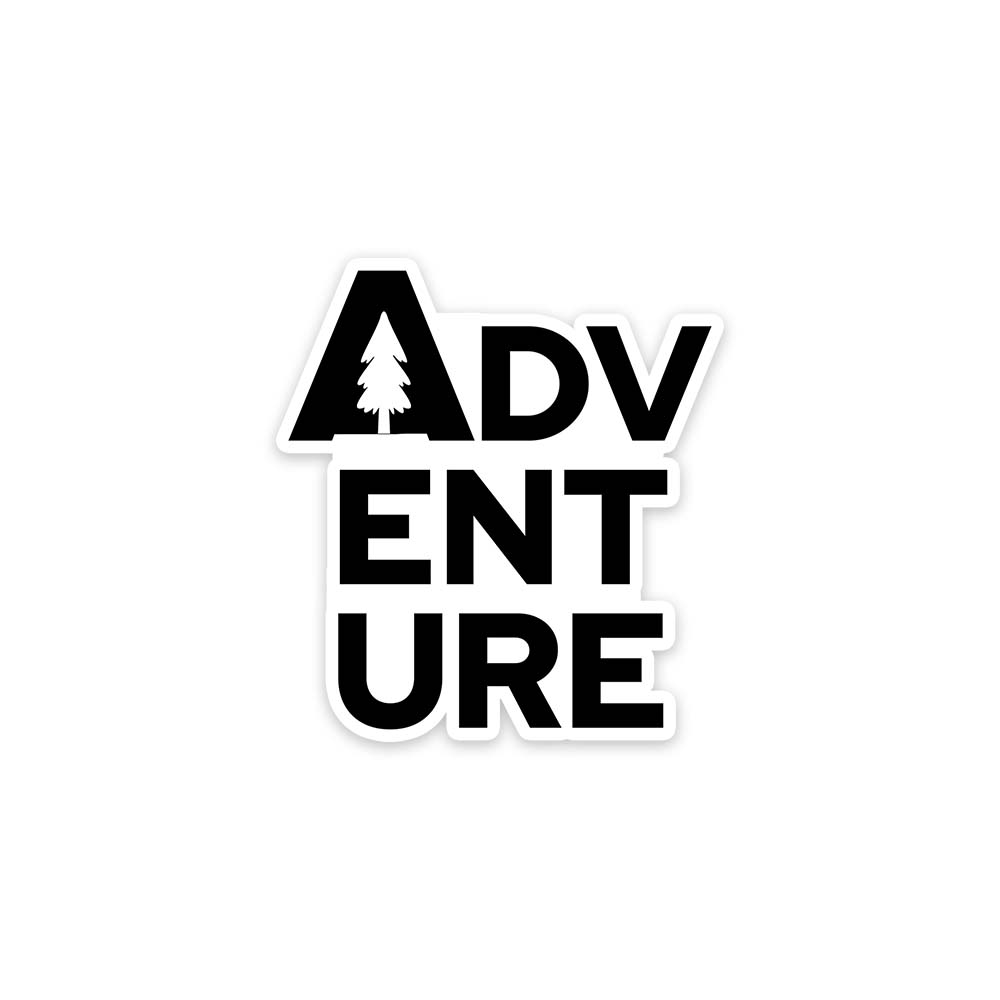 Adventure Travel Sticker