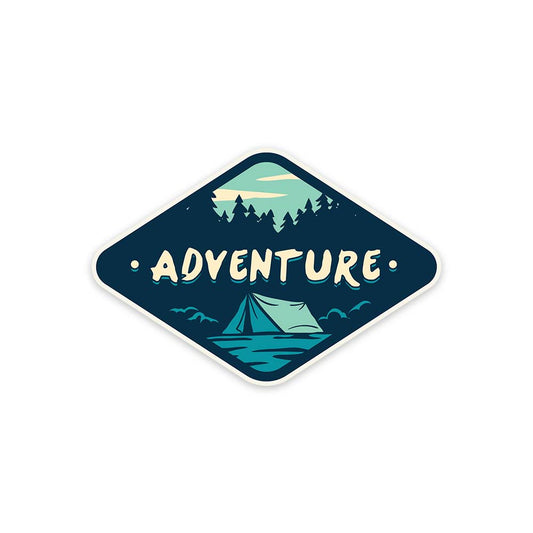 Adventure Travel Sticker