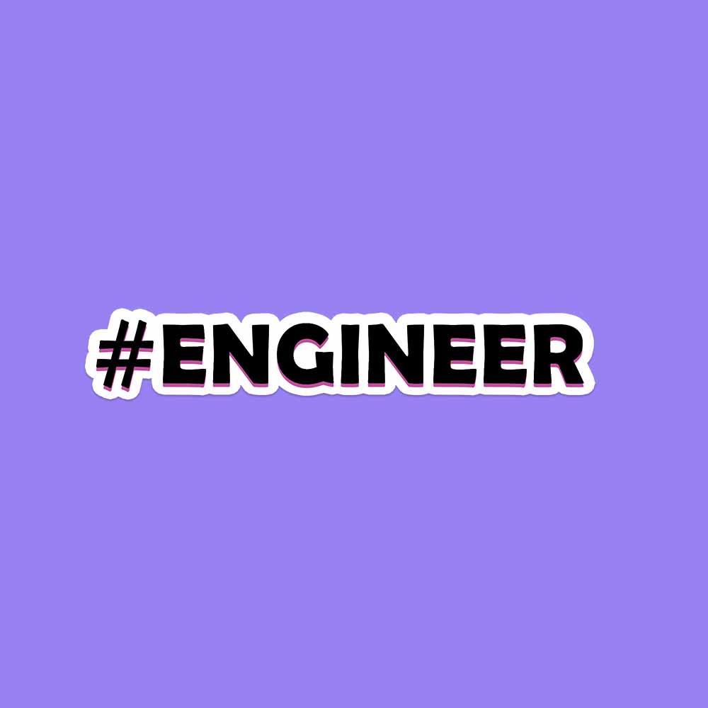 Buy Engineer Sticker Online India