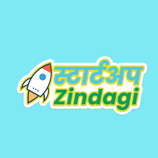 Startup Zindagi Sticker