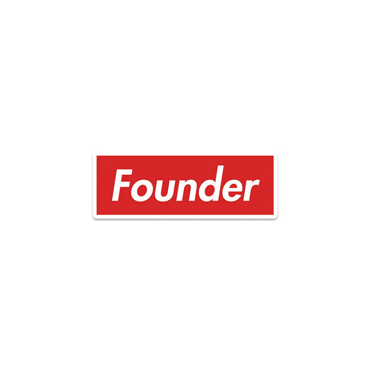 Founder Sticker