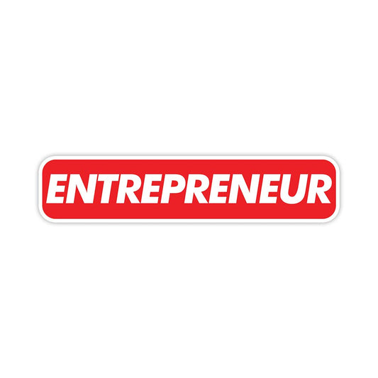 Entrepreneur sticker