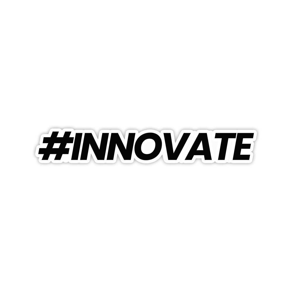 Innovate inspirational sticker