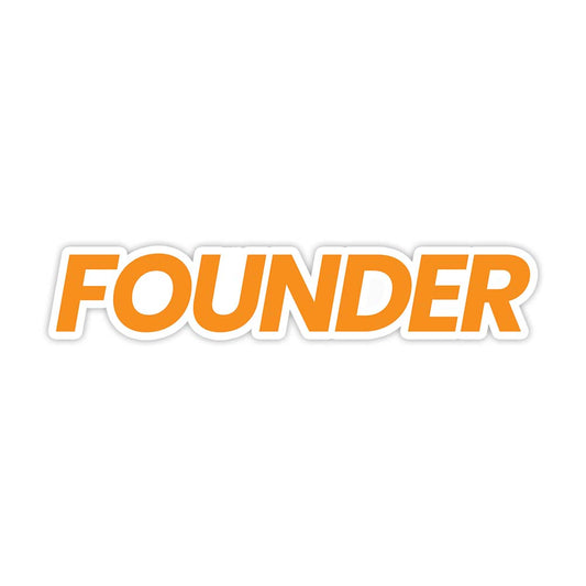 Founder sticker