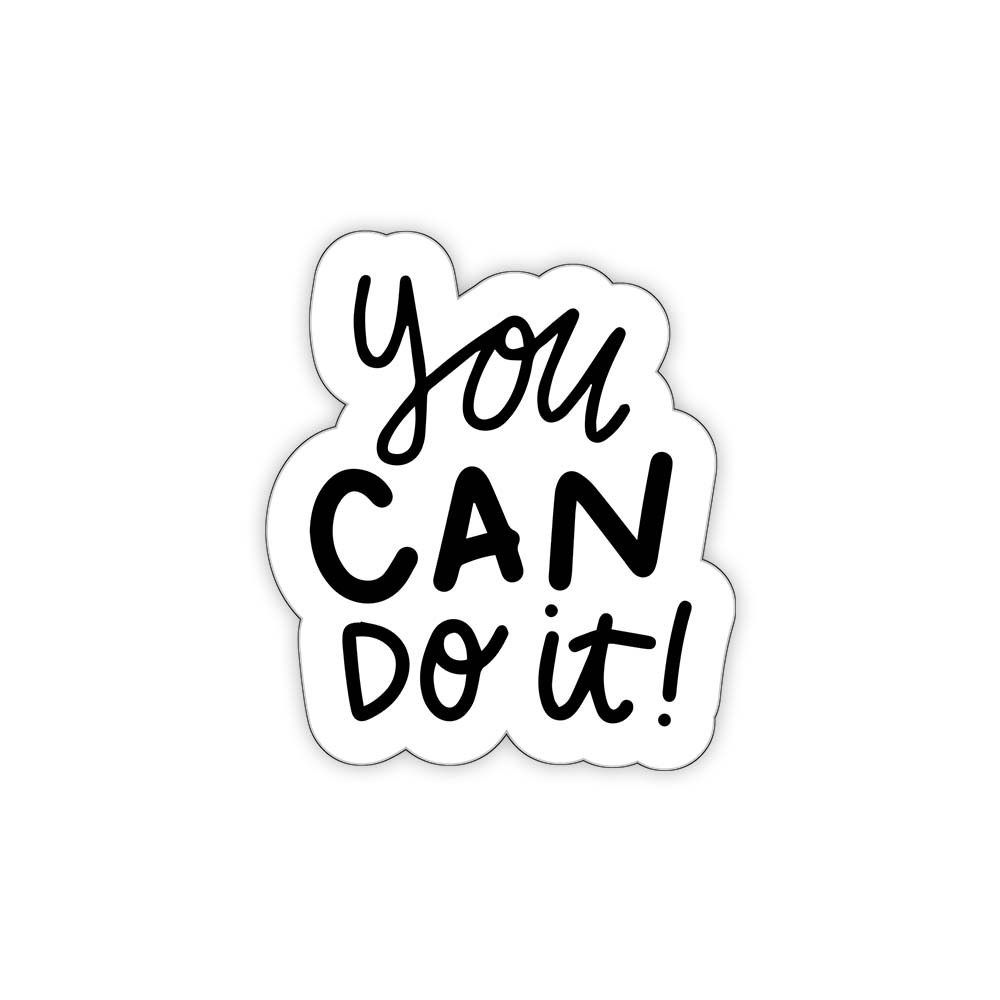 You can do it motivational sticker